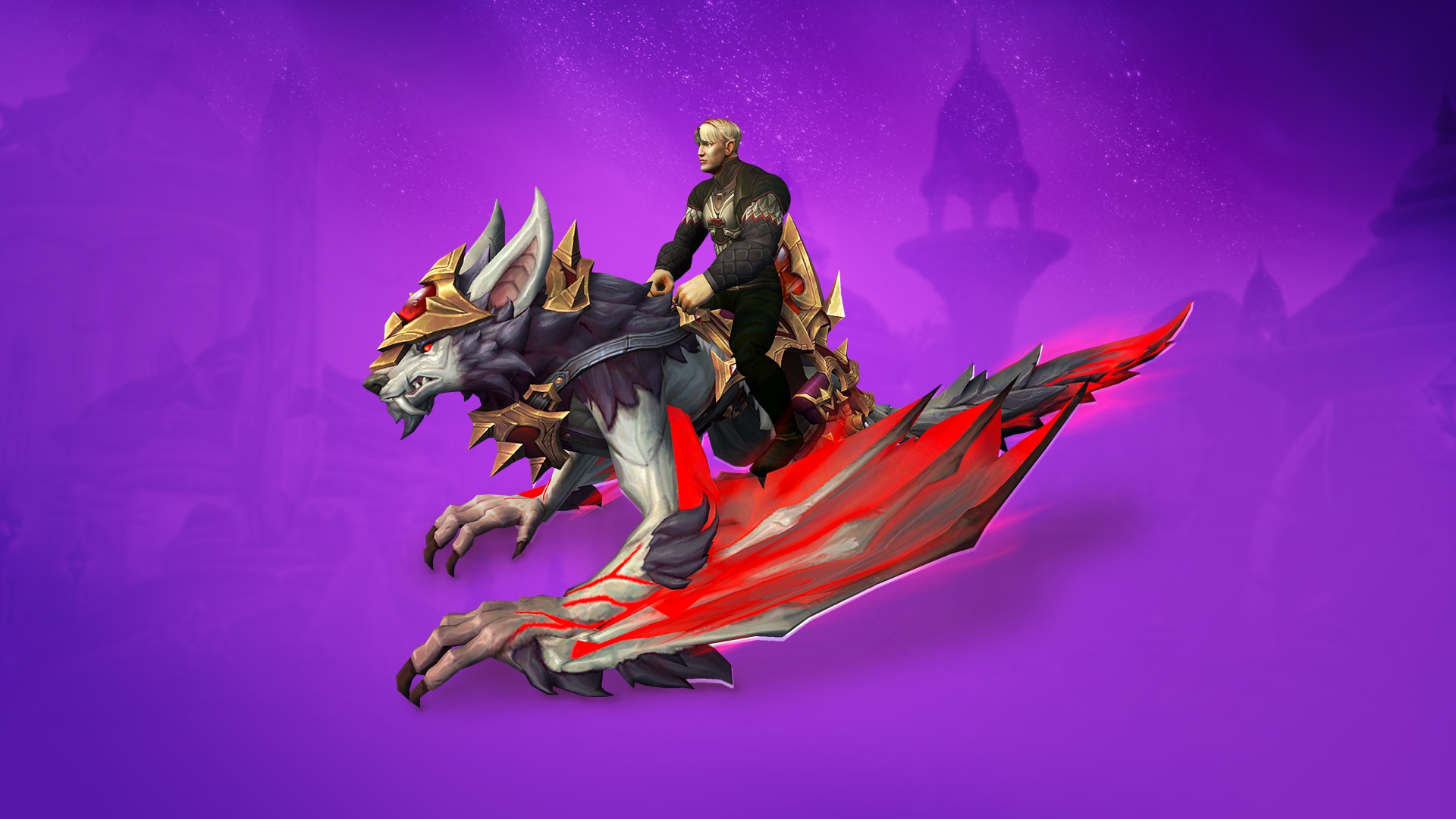 Ashen Dreadglider, modern World of Warcraft için Skyriding mount
