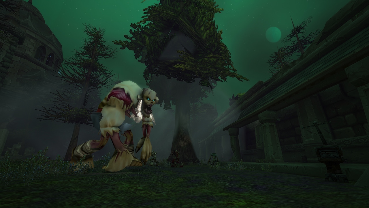 Ruins of Lordaeron dungeon’ından bir görüntü
