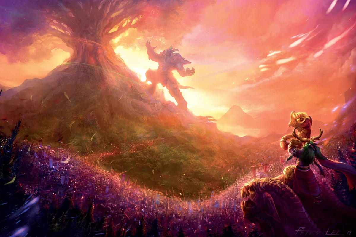 Nordrassil’e saldıran Archimonde