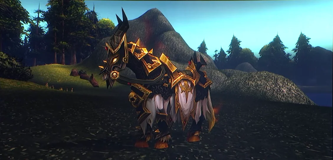 Level 60 Forsaken Paladin bineği