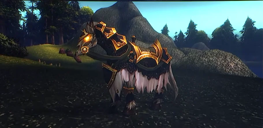 Level 40 Forsaken Paladin bineği