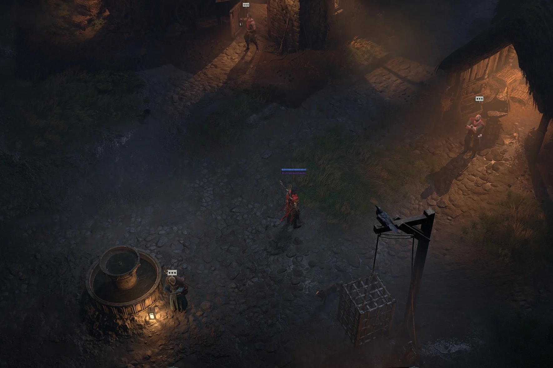 Diablo 4’teki Old Tristram’dan bir görüntü