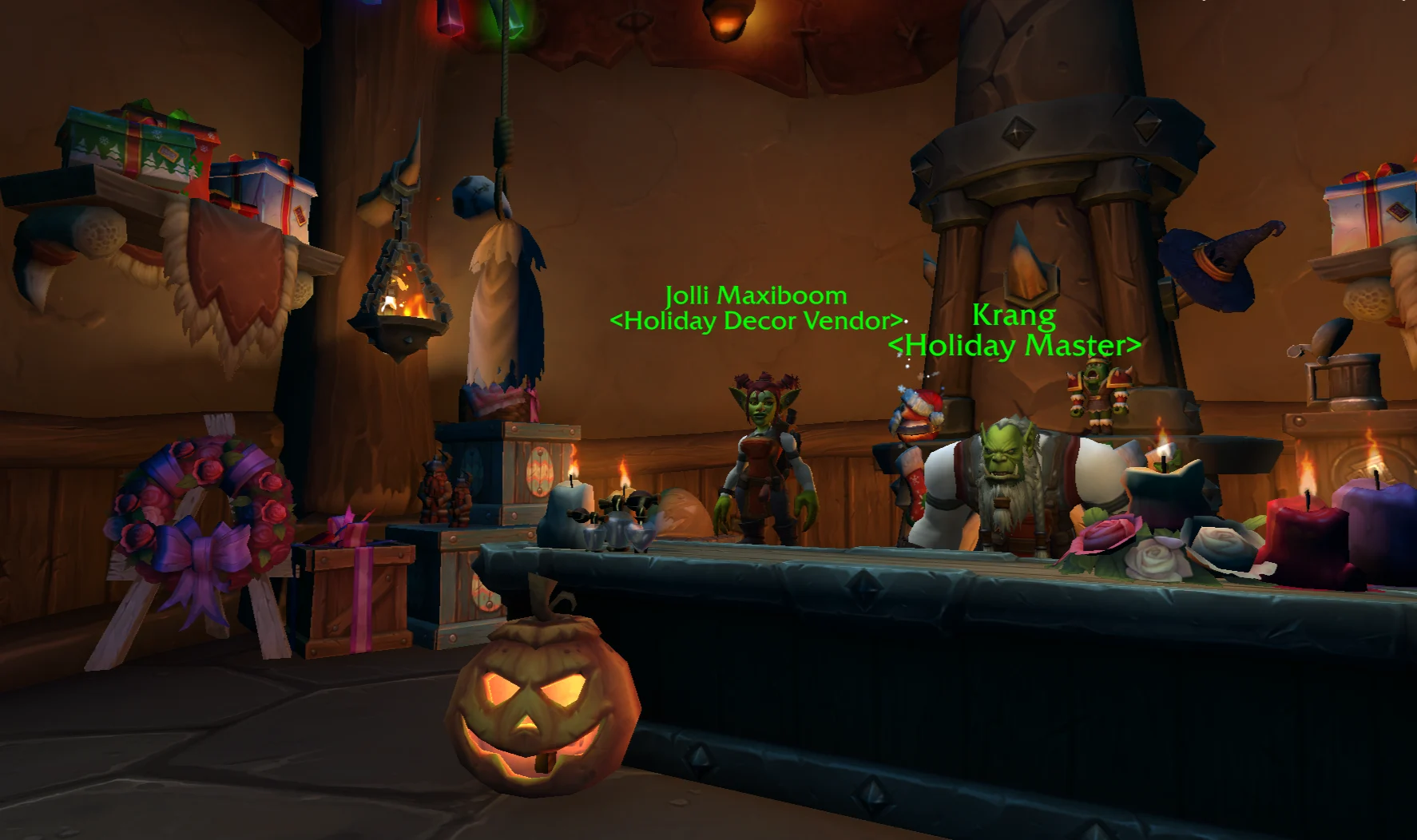 Hallow’s End dekorları