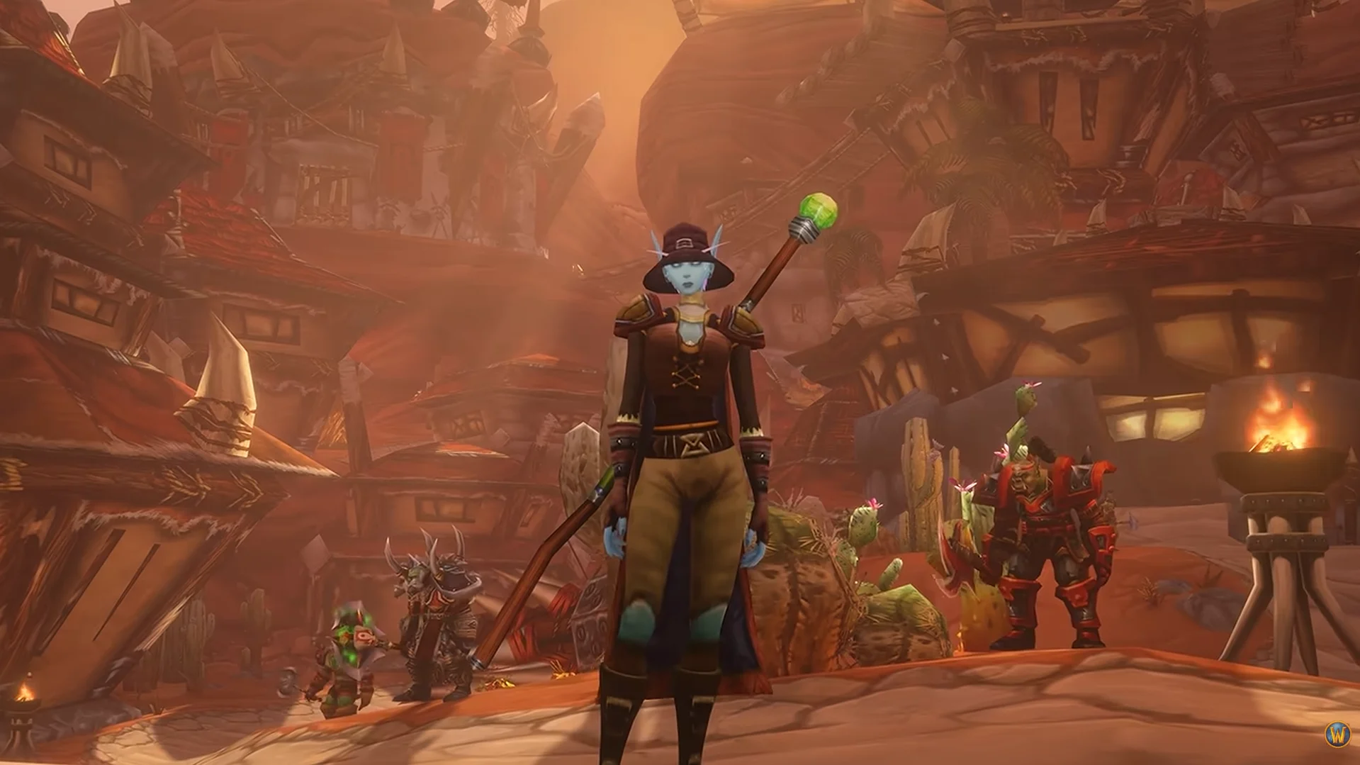 WoW Forever videosundan bir karede Skyborne modeli