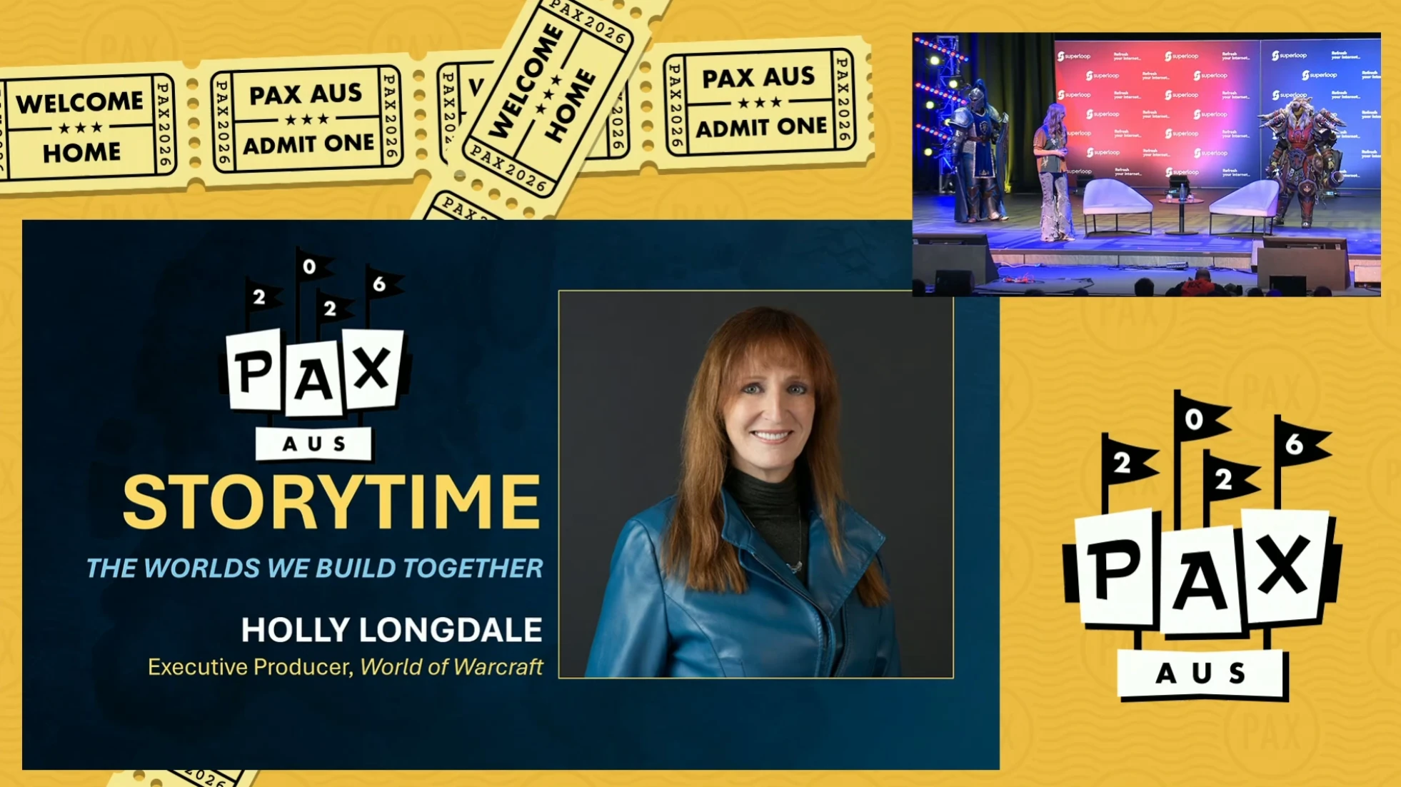 Holly Longdale, PAX Aus’taki Storytime konuşmasında