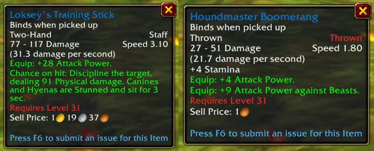 Loksey’s Training Stick ve Houndmaster Boomerang