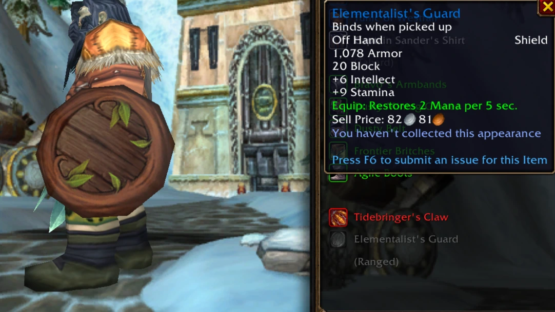 Elementalist’s Guard kalkanı
