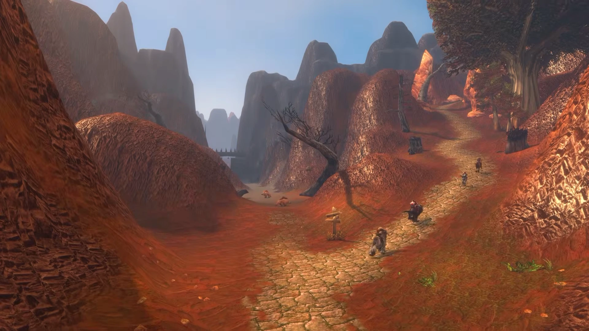 Redridge Mountains’taki yeni yol