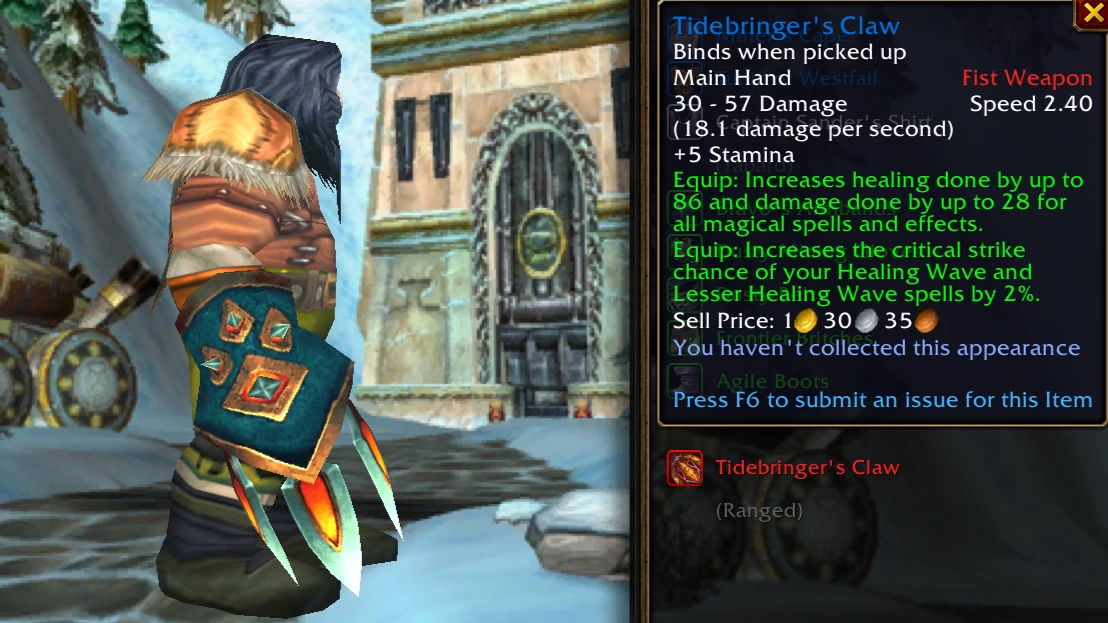 Tidebringer’s Claw silahı