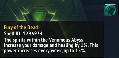 Fury of the Dead raid buff’ı