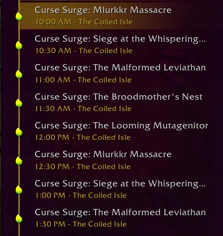 Curse Surge etkinliği