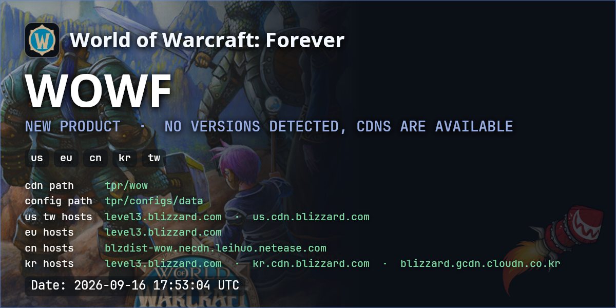 WoW: Forever’dan bir satıcı görüntüsü